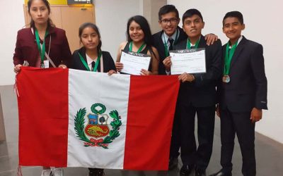 Estudiantes peruanos ganan primer, segundo y cuarto lugar en la feria de ciencia y tecnología más importante en la región
